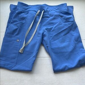 Blue Drawstring scrub pants